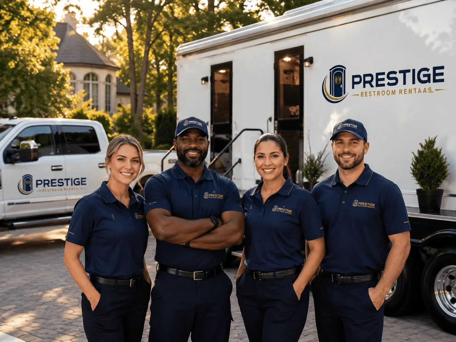 Trusted Luxury Portable Restrooms company in Linden, WI